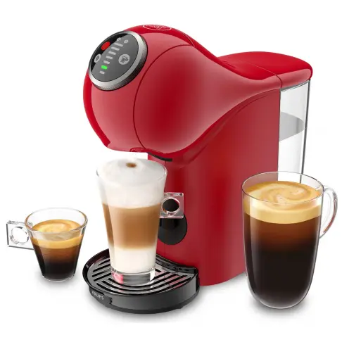 Cafetière à dosette KRUPS Génio S Plus Rouge  YY 4444 FD - 4