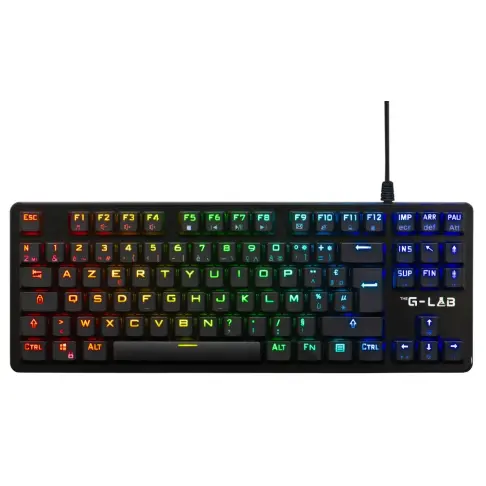 Clavier gaming THE G-LAB KEYZ-PLATI-TKL - 1