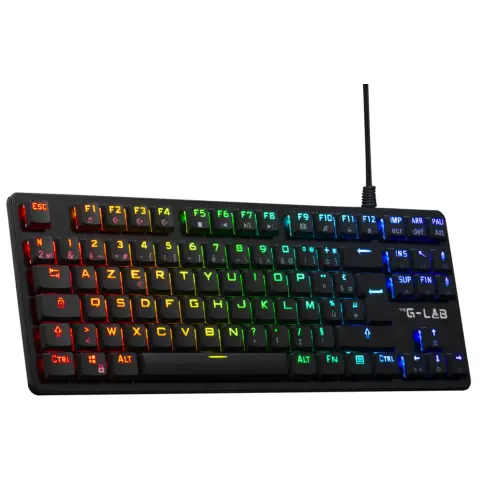 Clavier gaming THE G-LAB KEYZ-PLATI-TKL - 2