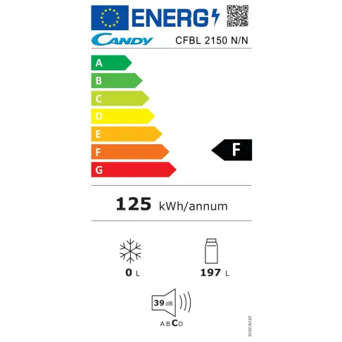 Réfrigérateur intégré 1 porte CANDY CFBL2150NN - 4