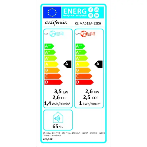 Climatiseur monobloc CALIFORNIA CLIMA 018 A 12 KH - 5