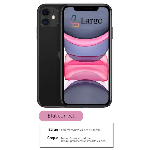 Iphone reconditionné LARGO IP1164BKLH3 - 1