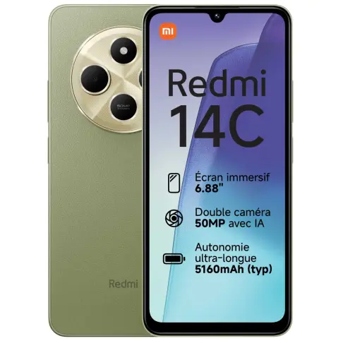 Smartphone XIAOMI REDMI14C128VERT - 1