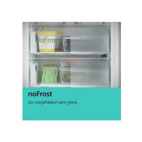 Réfrigérateur combiné inversé SIEMENS KG36NEICF - 7