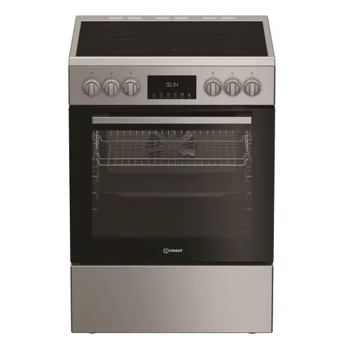 Cuisinière dessus vitrocéramique INDESIT I6V5LCX - 1