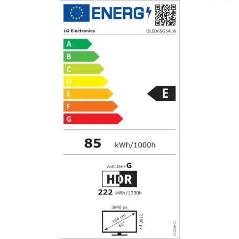 Tv oled 65'' LG OLED65G54LW - 8