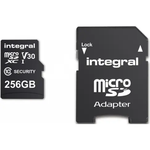 Cartes micro sd INTEGRAL INMSDX256G10-SEC - 1
