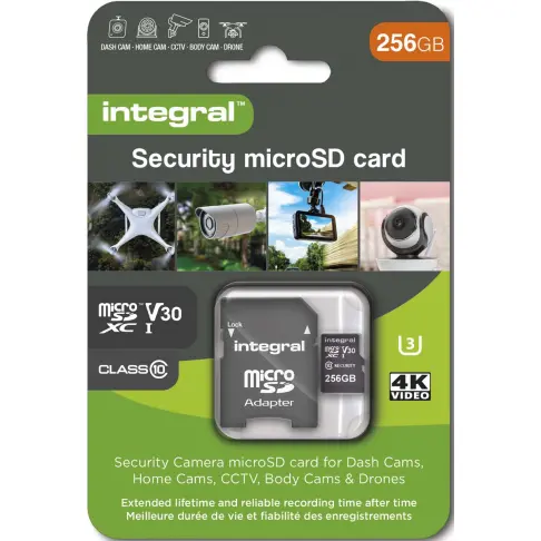 Cartes micro sd INTEGRAL INMSDX256G10-SEC - 3
