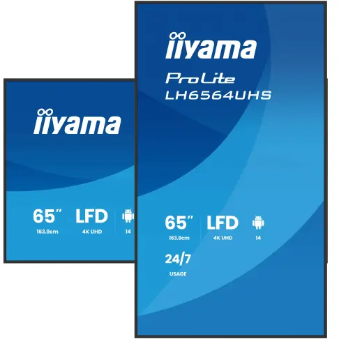 Moniteur IIYAMA LH6564UHS-B1AG - 1