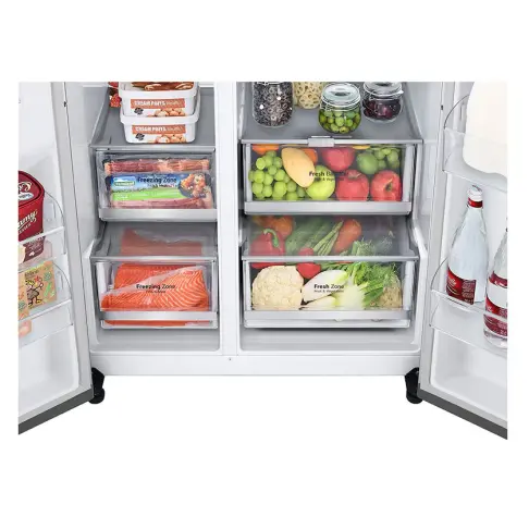 Réfrigérateur américain LG GSJV70DSLE - 8