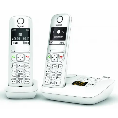 Téléphone sans fil GIGASET SIEMENS GIGA AS 690 A DUO BLANC - 1