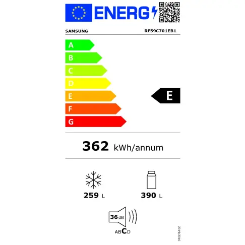 Réfrigérateur multi-portes SAMSUNG RF59C701EB1 - 12