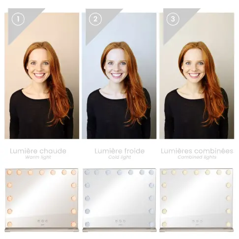 Miroir lumineux LIVOO DOS207 - 2