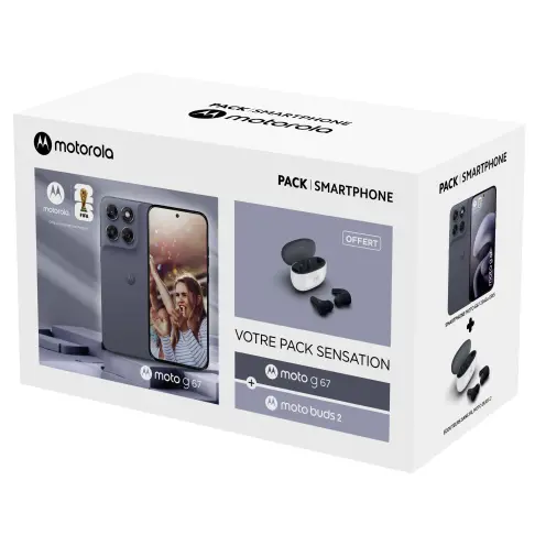 Smartphone MOTOROLA G67COFFRET - 1
