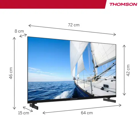 Tv led 32'' THOMSON 32HG2S14 - 4