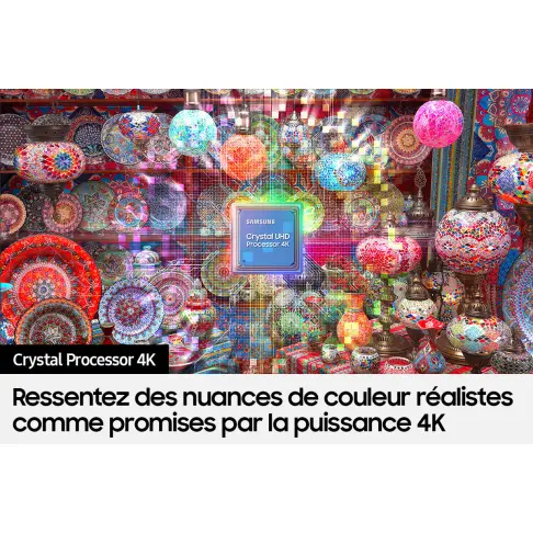 Télé led 58 pouces SAMSUNG TU58CU7105 - 4