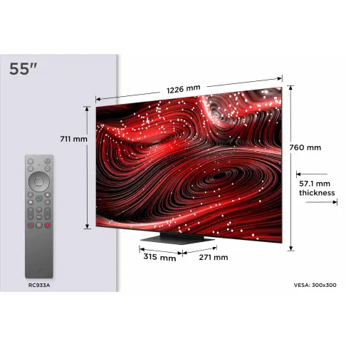 Tv led 55'' TCL 55C89K - 6