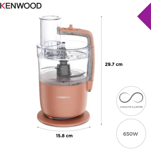 Mini robot multifonction KENWOOD FDP22.130RD - 10