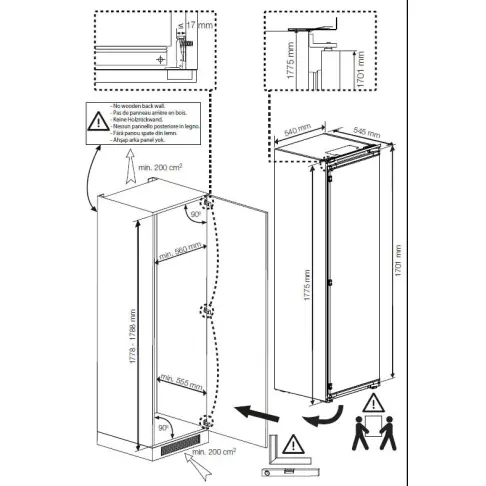 Congélateur intégré BEKO BFNA247E40SN - 2