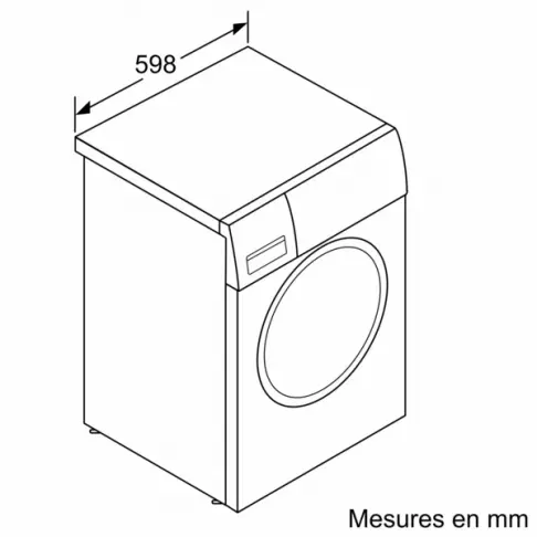 Lave-linge frontal SIEMENS WM12N128FR - 7