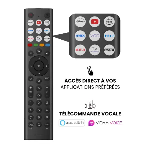 Tv led 65'' HISENSE 65A7Q - 9