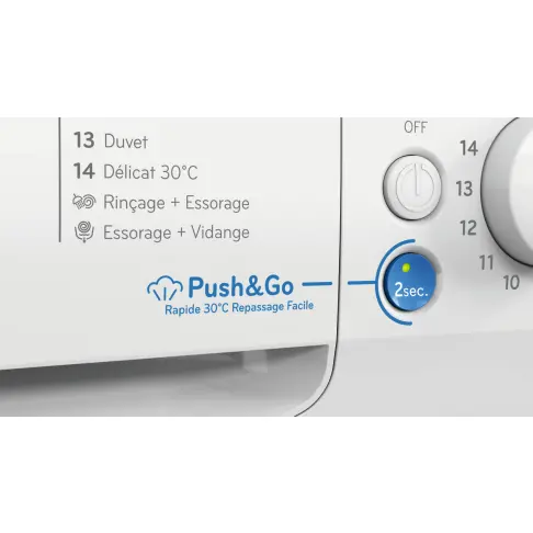 Lave linge hublot INDESIT BWE91295XWVFR - 3