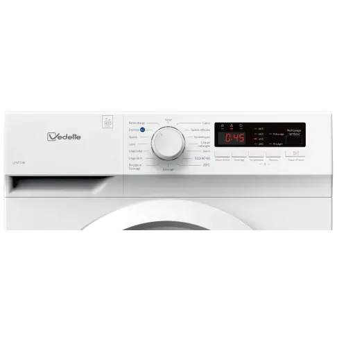 Lave linge hublot VEDETTE LFV174W - 2