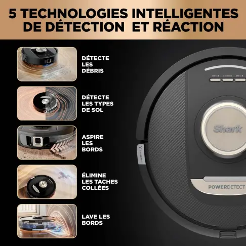 Aspirateur robot laveur SHARK RV2800ZEEU - 7