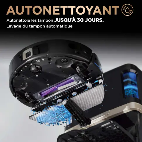 Aspirateur robot laveur SHARK RV2800ZEEU - 10