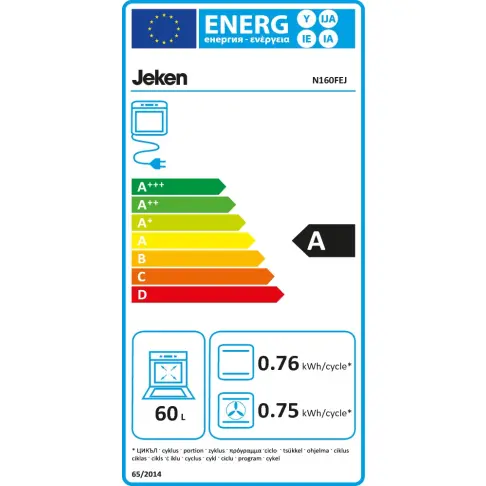 Four pyrolyse JEKEN N160FEJ - 6