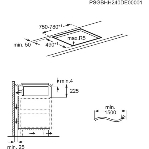 Plaque aspirante induction AEG TH84CB03FZ - 10