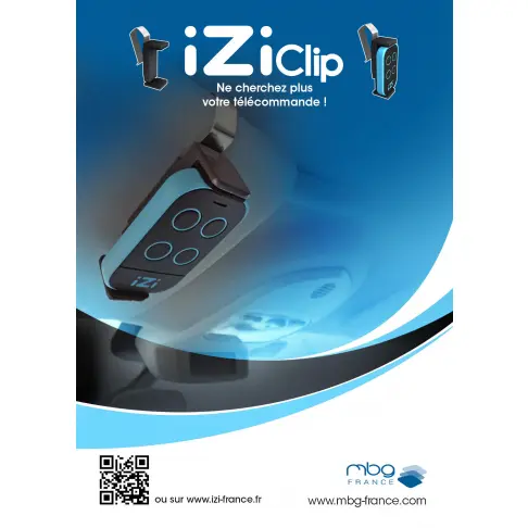 Telecommande origne MBG IZI-CLIP - 2