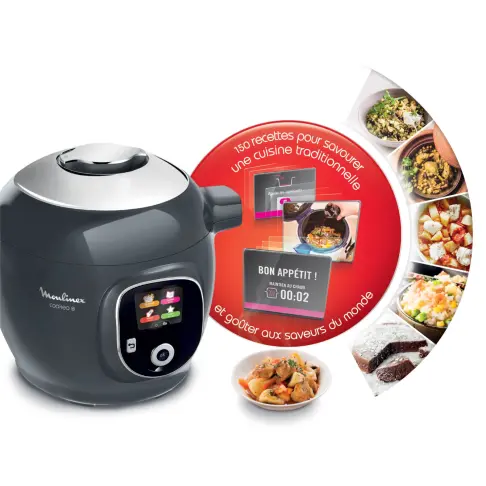 Robot cuiseur mijoteur MOULINEX CE851HF0 - 4 Robot cuiseur mijoteur MOULINEX CE851HF0 - 4