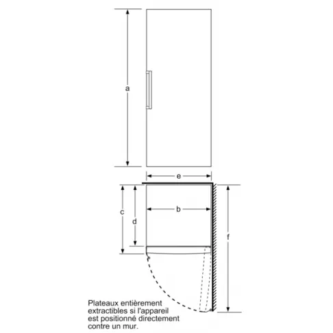 Congélateur armoire SIEMENS GS 58 NAWDV - 8