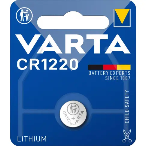 Pile bouton VARTA CR 1220/ - 1