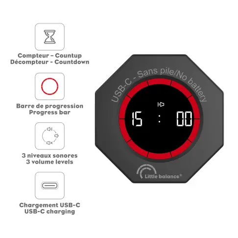 Minuteur LITTLE BALANCE 8869 - 3