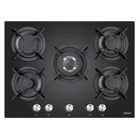 Plaque de cuisson gaz verre JEKEN JTBI5VRB-11 - 1