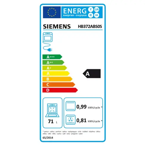 Four pyrolyse SIEMENS HB372ABS0S - 9