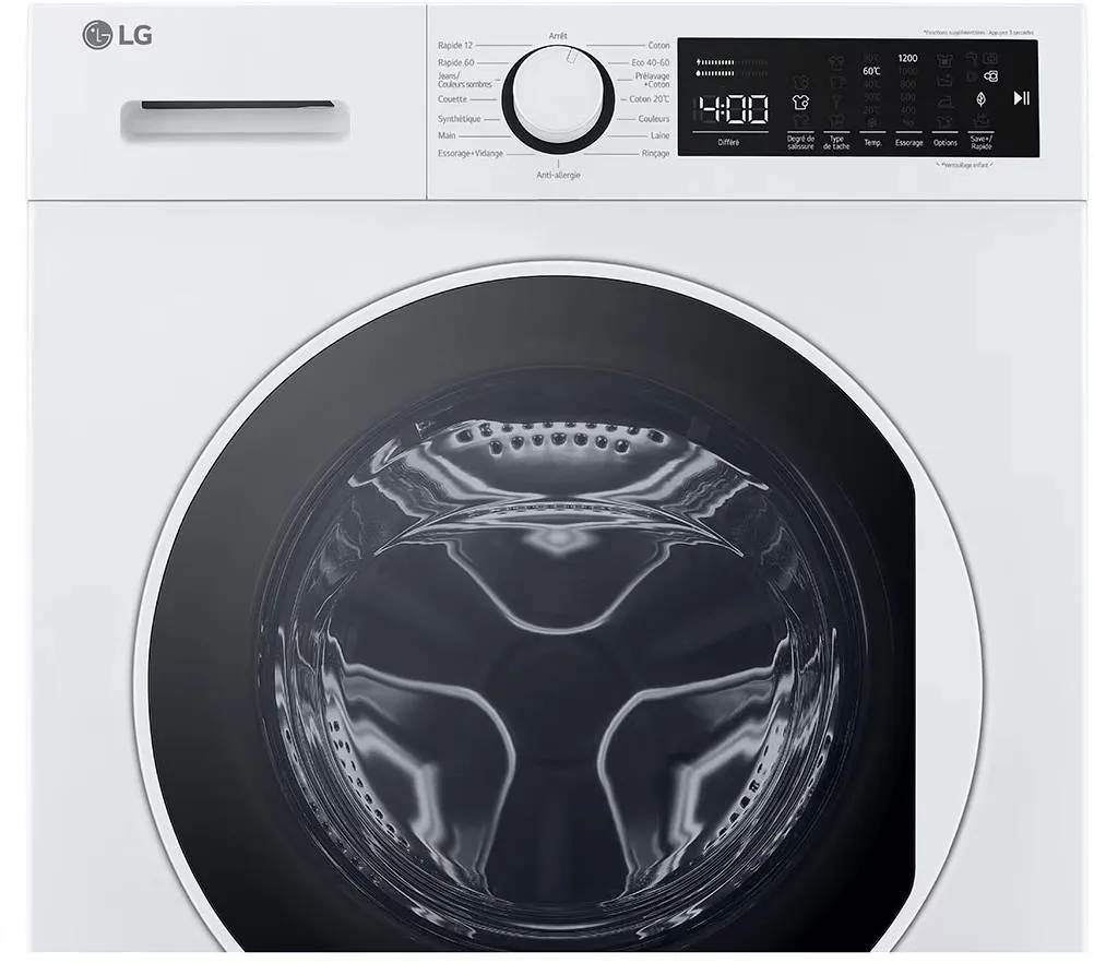 Test LG F14R50WHS - Lave-linge - UFC-Que Choisir
