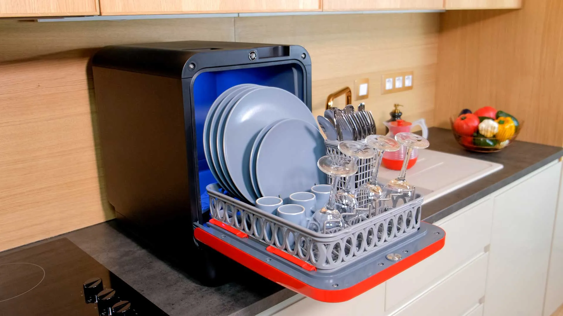 Mini Lave-vaisselle Portable Adamson A30 - Nouveauté 2023 - Parfait pour  Appartement ou Camping-car - Sans Arrivée d'Eau avec 5 Programmes et Jet  Haute Pression - Garanti 5 Ans : : Gros électroménager