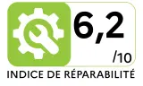 Lave-vaisselle 45 cm SCHNEIDER SDW947DBM - Indice de réparabilité