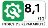 Indice de réparabilité Smartphone APPLE iPhone 16 Pro Noir 128 Go - MYND3ZD/A - Indice de réparabilité