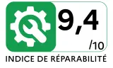 Lave-vaisselle tout intégré 60 cm SIEMENS SX63HX16CE - Indice de réparabilité