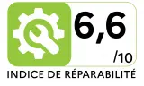 Smartphone MOTOROLA G54PACKBUDS - Indice de réparabilité