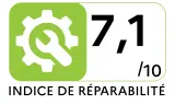 Ordinateur portable THOMSON N15I512-16GR512 - Indice de réparabilité