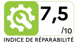 Indice de réparabilité Lave-linge hublot SHARP ESNFB914AWB - Indice de réparabilité