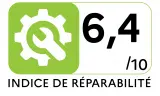 Smartphone MOTOROLA RAZR40RAISIN - Indice de réparabilité