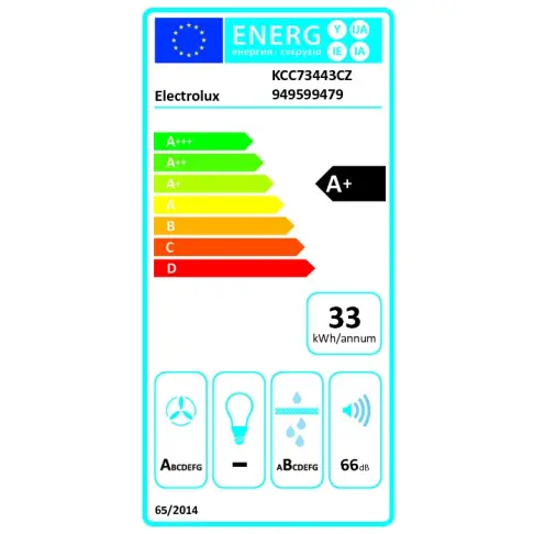 Plaque aspirante induction ELECTROLUX KCC73443CZ - 11