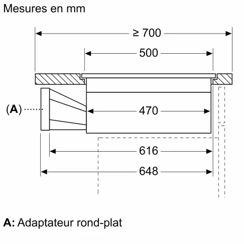 Plaque aspirante induction SIEMENS EX80BNX68E - 2