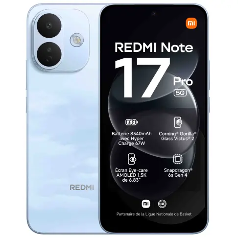 Smartphone XIAOMI REDMINOTE17PROBLEU - 1